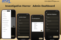 Investigative Mystery Game – Admin Dashboard & Control Panel UI/UX Design